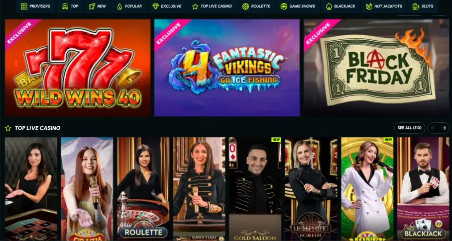 Slot exo
